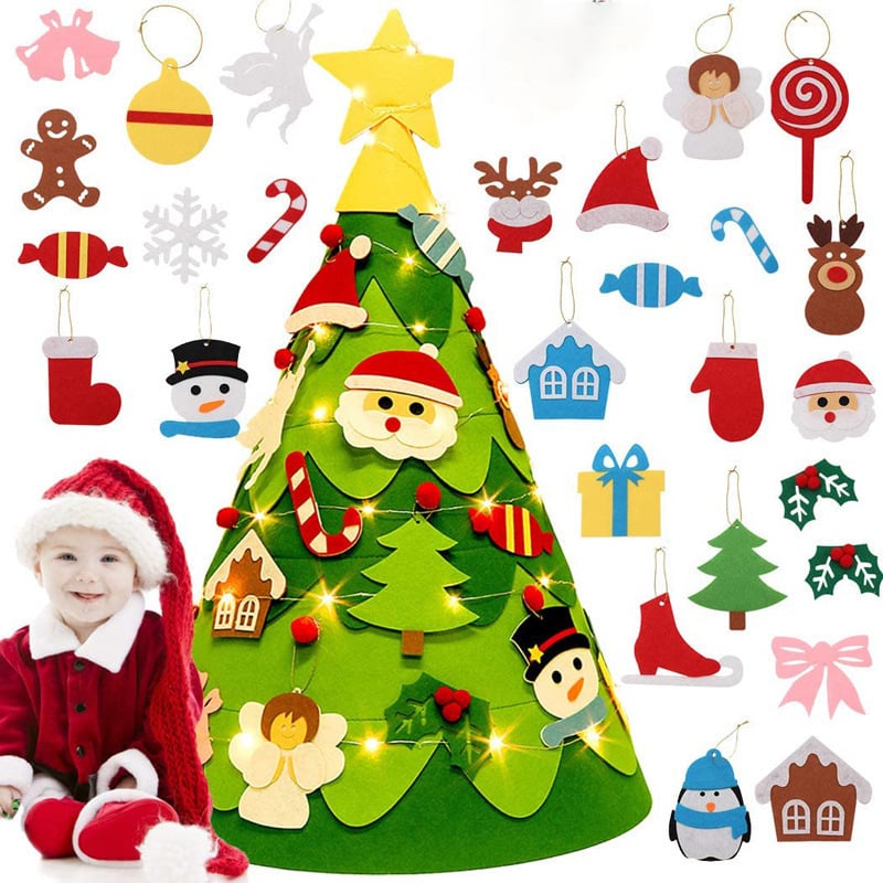 🎄2024 Felt Christmas Tree DIY Set