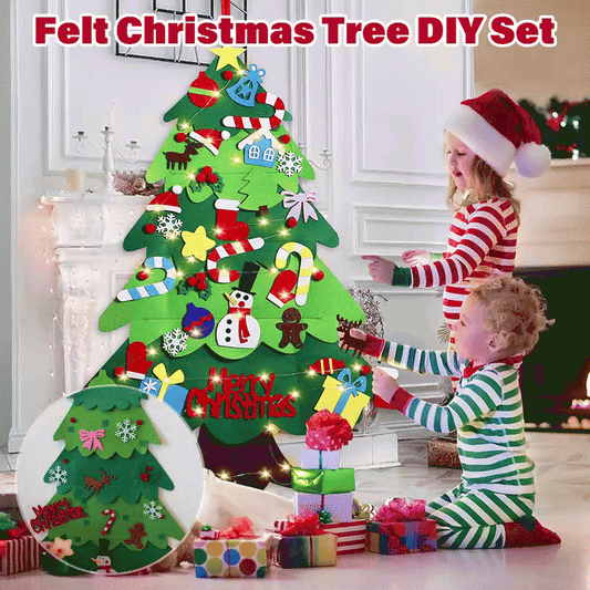 🎄2024 Felt Christmas Tree DIY Set