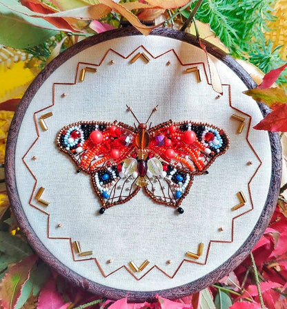 Kolaich Handmade Gorgeous Beetle Embroidery