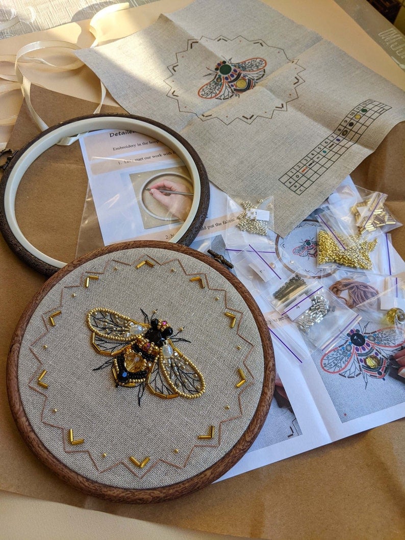 Gorgeous Beetle Stitching Diy Crafts