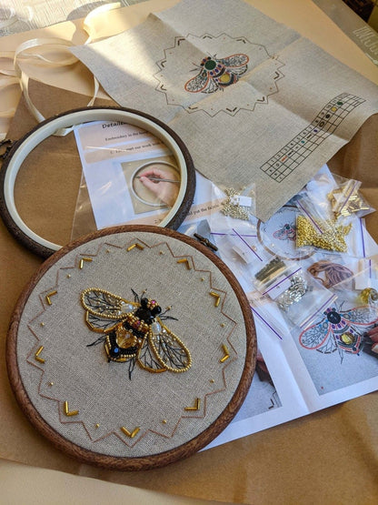 Kolaich Handmade Gorgeous Beetle Embroidery