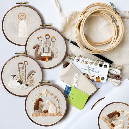 🔥Hot Sale 49% OFF-Nativity Scene Embroidery Kit