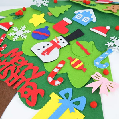 🎄2024 Felt Christmas Tree DIY Set