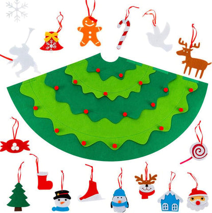 🎄2024 Felt Christmas Tree DIY Set